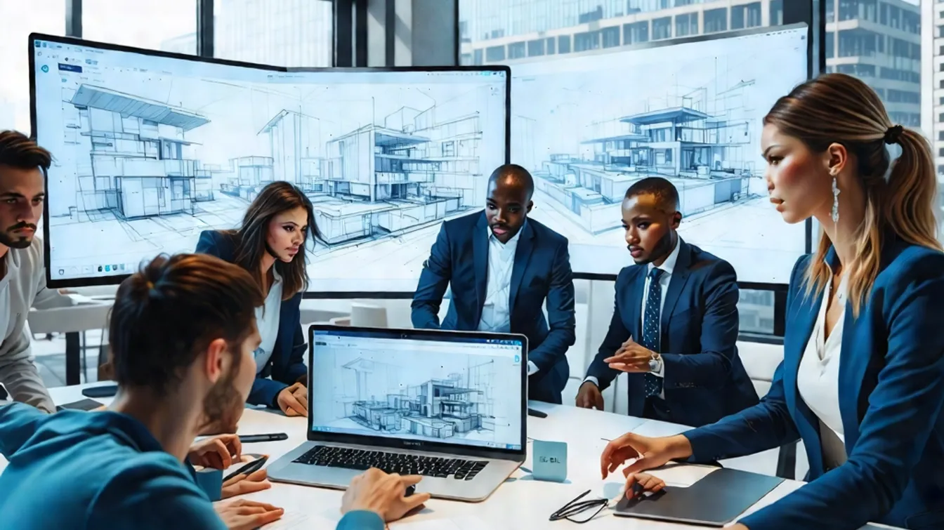 Session de formation professionnelle en agence